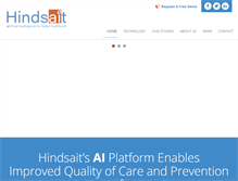 Tablet Screenshot of hindsait.com